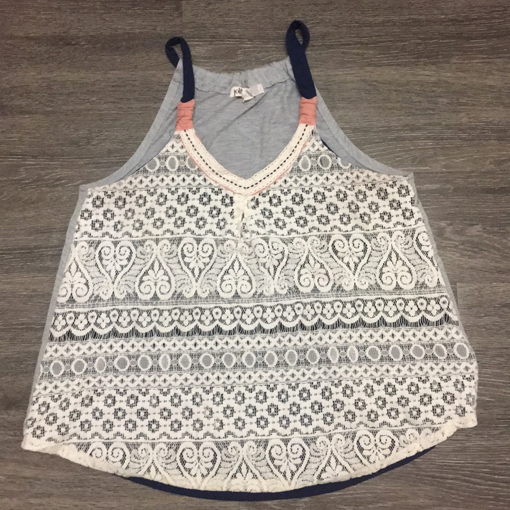 Lace tank
